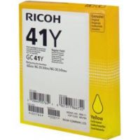 Ricoh GC-41 - Original-Tintenstrahlpatrone 405764, GC41Y - Yellow