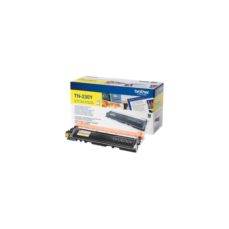 Brother TN-230Y - Original Toner TN-230Y - Yellow