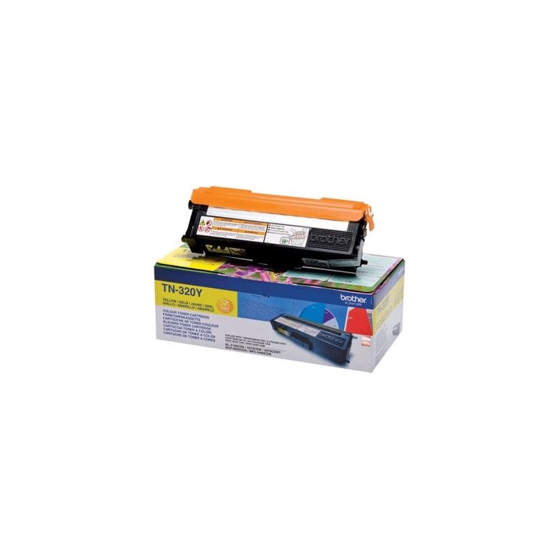 Brother TN-320 - Original Toner TN-320Y - Yellow