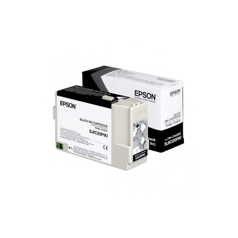 Epson USJIC20P - Original ink cartridge C33S020490, SJIC20P - Black