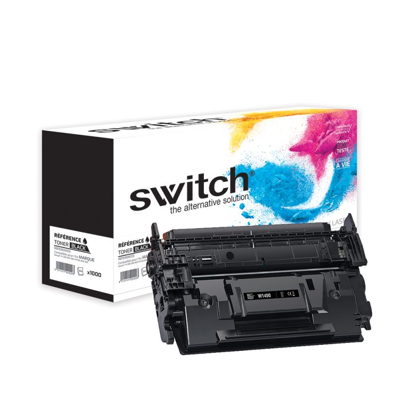 Hp 149X - SWITCH Toner équivalent à W1490X, 149X - Black