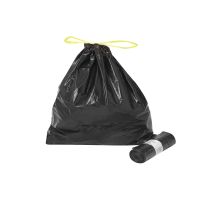 30 liter 25µ trash bag - roll of 20 black bags - Sold by 25 rolls