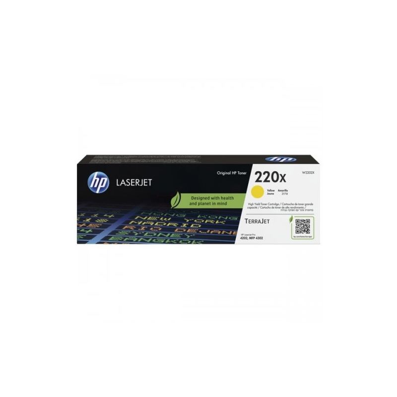 Hp 220X - Originaltoner W2202X, 220X - Yellow