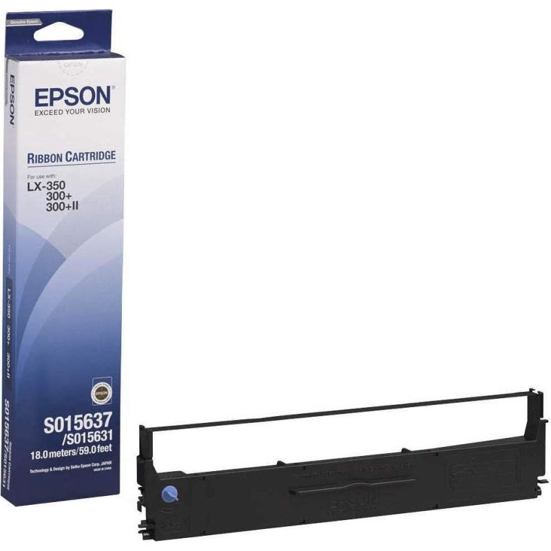 Epson LX350 - Cinta original S015637 - Negro