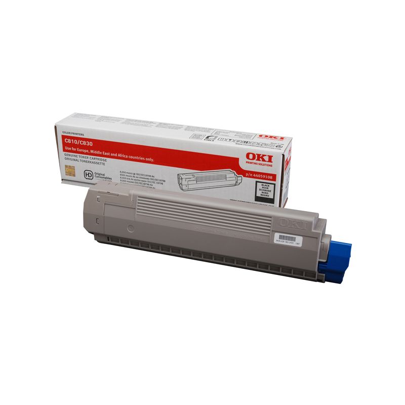 OKI C810 - Toner original 44059108 - Black